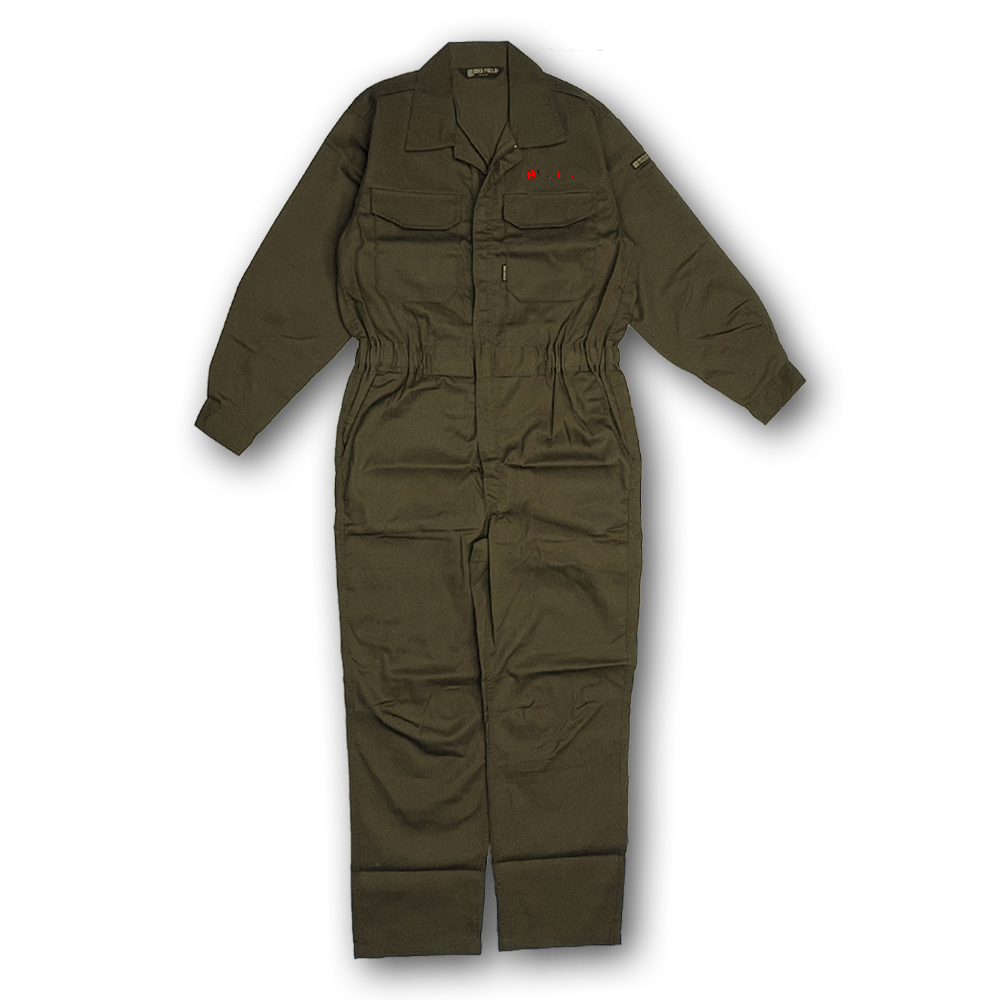 T/Cワークユニフォーム長袖つなぎ服※4営業日｜カジメイク