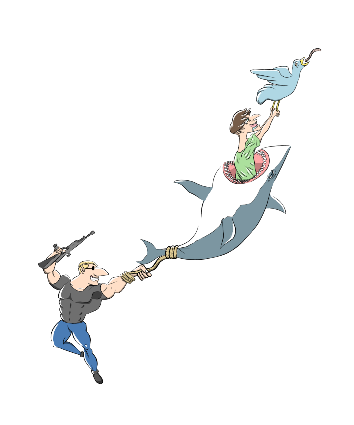 Gravity 白tシャツ 食物連鎖 オリジナルtシャツのup T