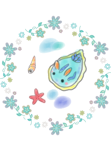 ウミウシのお散歩 オリジナルtシャツのup T