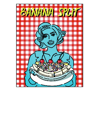 バナナスプリットパーカー オリジナルtシャツのup T