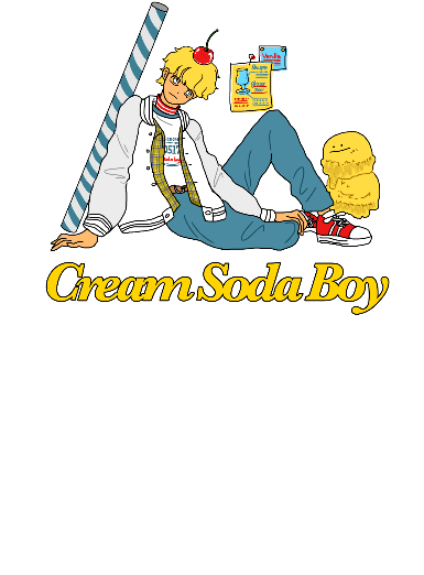 Cream Soda Boy オリジナルtシャツのup T