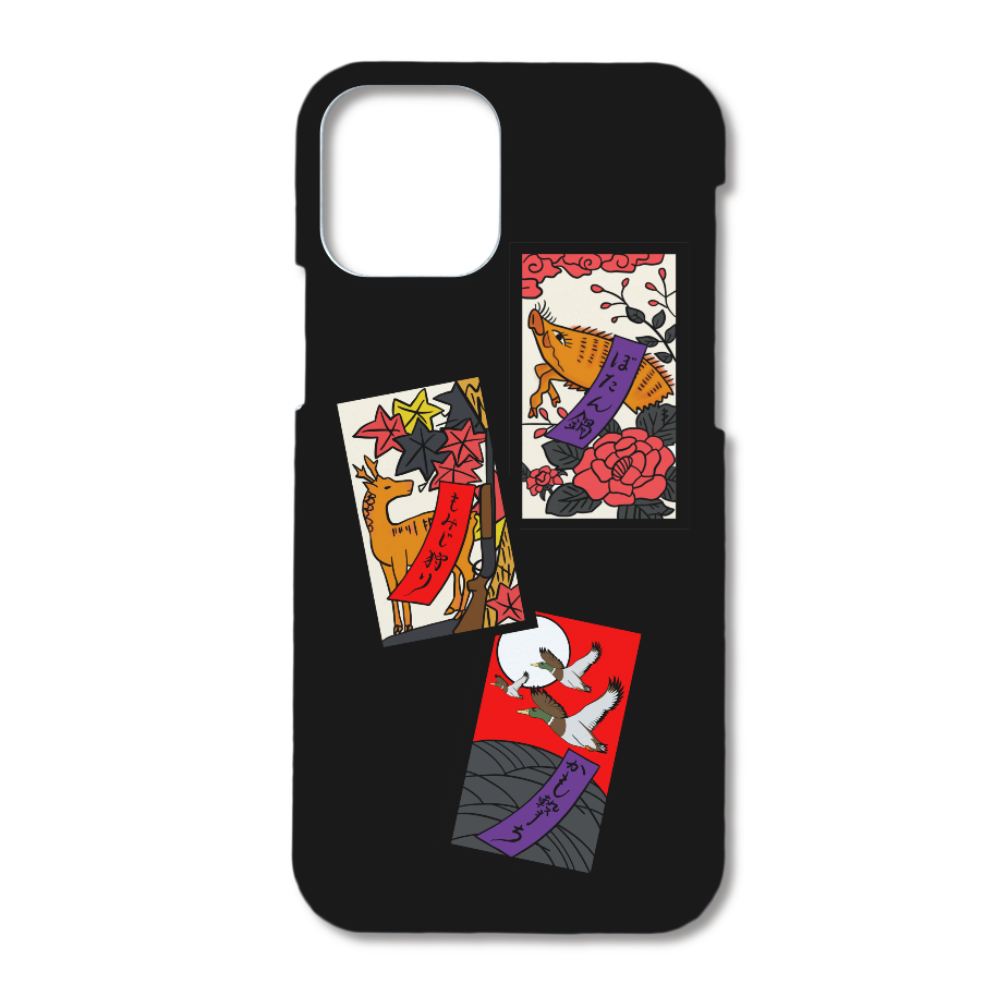 猟師花札スマホケース Iphone12 12 Pro Sugars 猟師花札スマホケース Iphone12 12 Pro Sugars