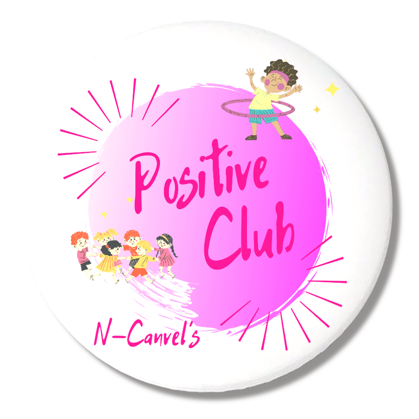 Positiveclub PK バッジ wh-M