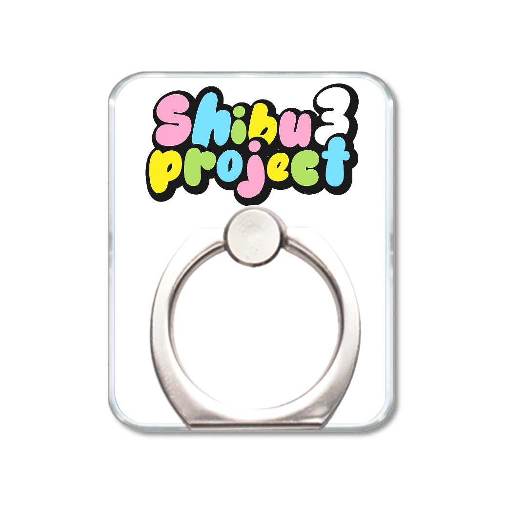 Shibu3Projectデザインのスマホリング-スマホリング (スクエア型)