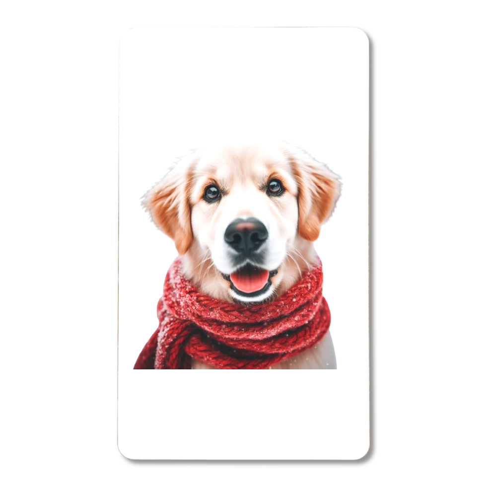Dog with scarf（マフラーをつけた犬）-インジケータ無バッテリー4000mAh