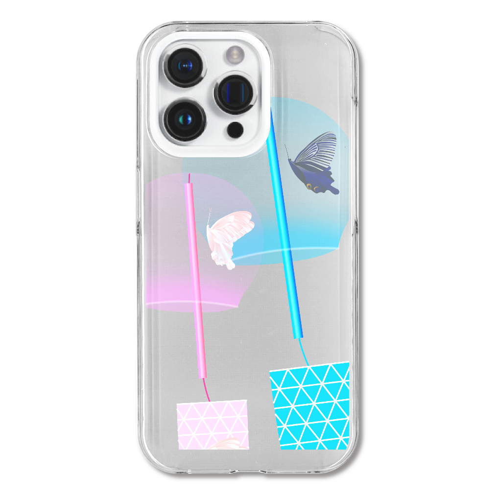 風鈴10  iPhone15 Pro (透明) (ハードケース)