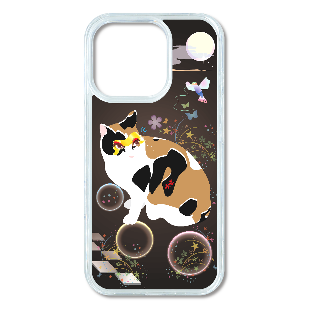 S16p045 浮世『猫』Mag iPhone16Pro MagSafe対応