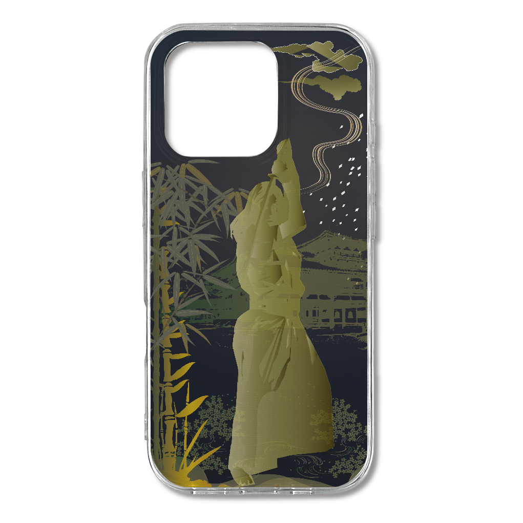 S16p065 ジャパン『武』TPU iPhone16 Pro TPUケース