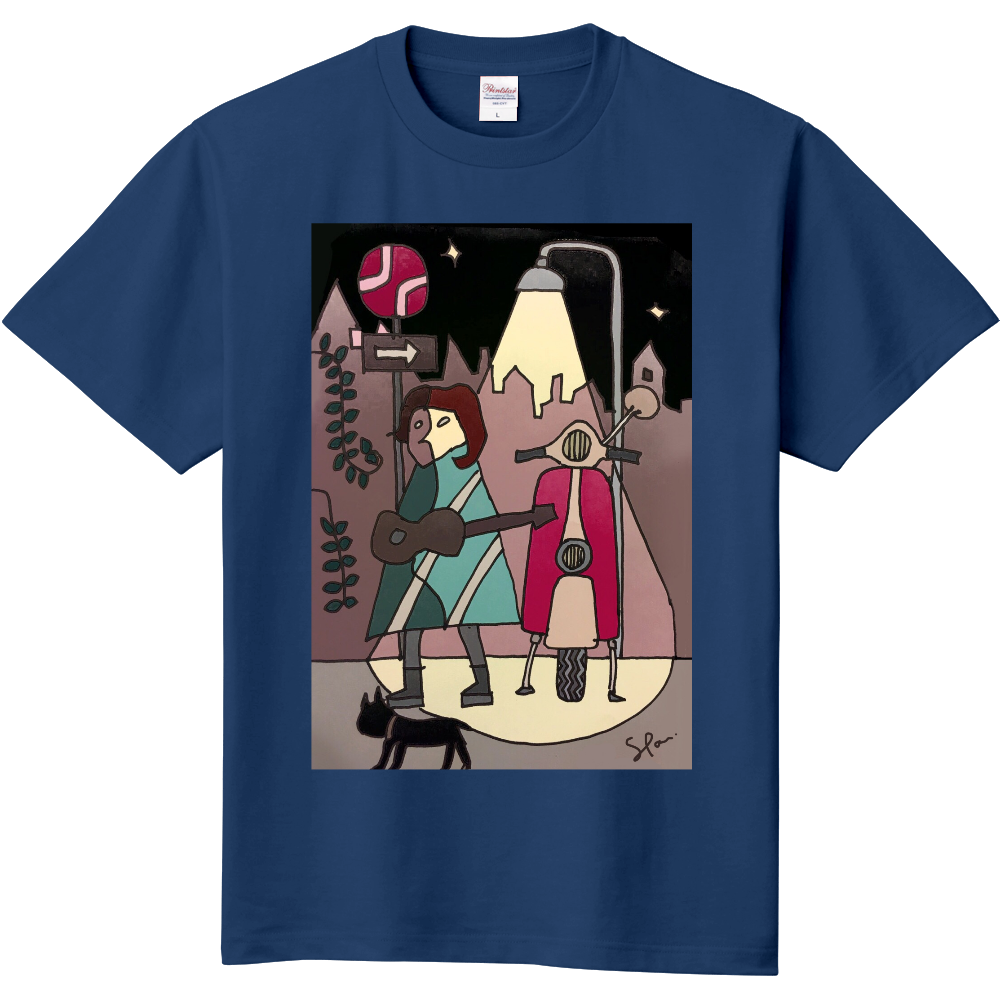 空想画tシャツ バイク オリジナルtシャツを簡単自作 無料販売up T 最安値