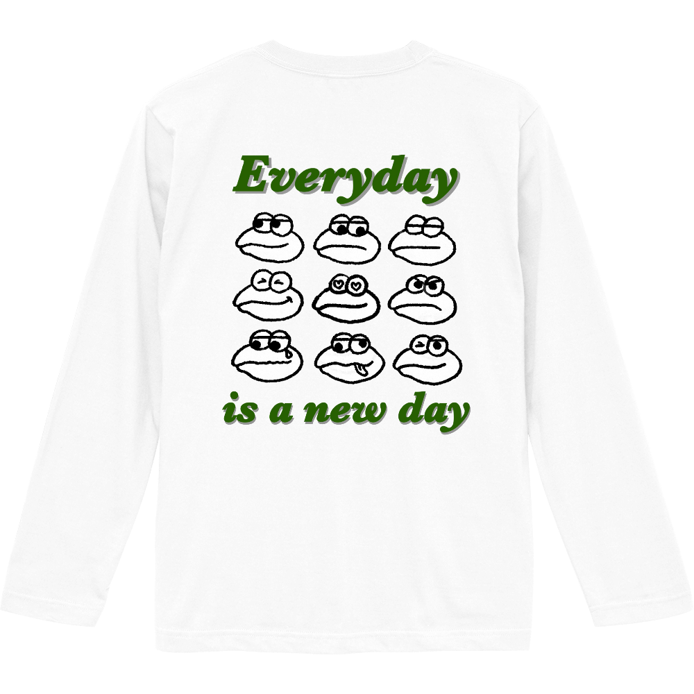 YoppE everyday is a new day|オリジナルTシャツのUP-T