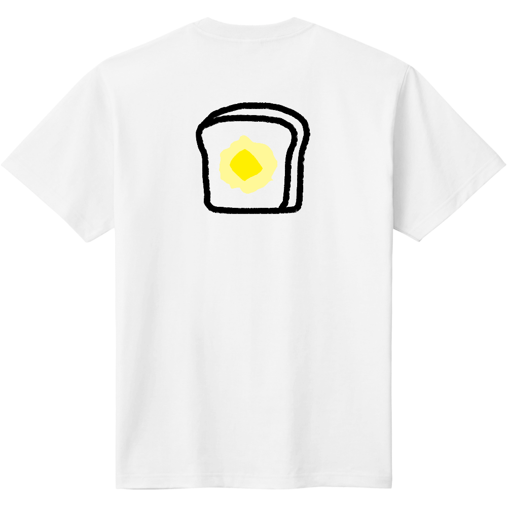 バター猫のパラドックスシャツ 白 オリジナルtシャツのup T