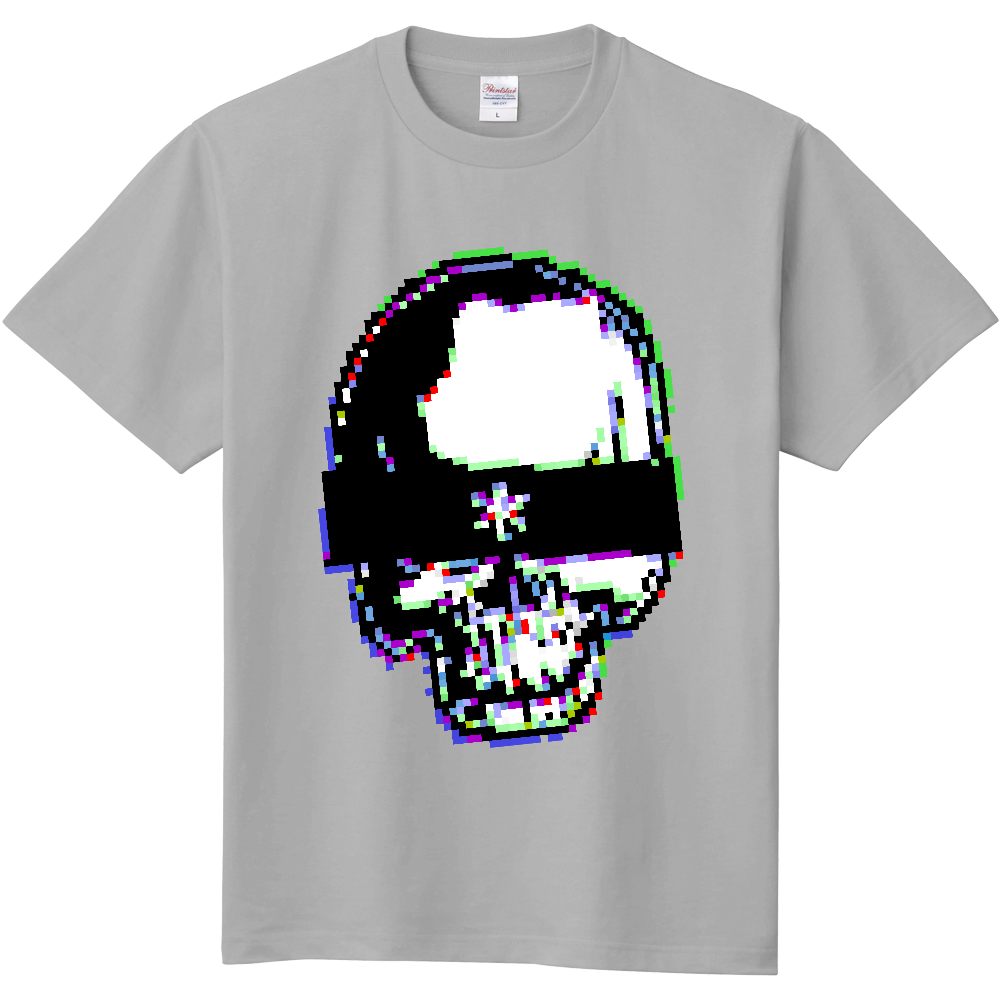 Anonymous Skull アノニマス スカル ドットイラスト オリジナルtシャツを簡単自作 無料販売up T 最安値