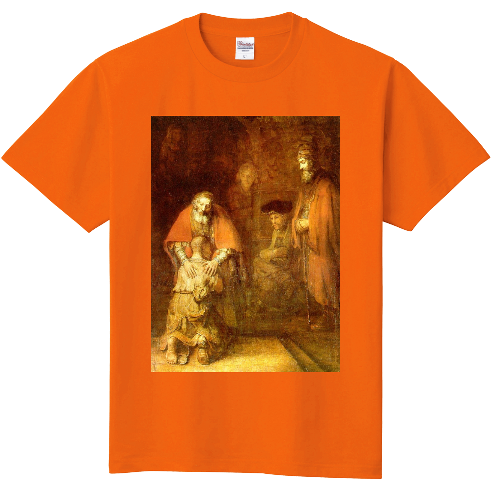 放蕩息子の帰還 レンブラント オリジナルtシャツを簡単自作 無料販売up T 最安値