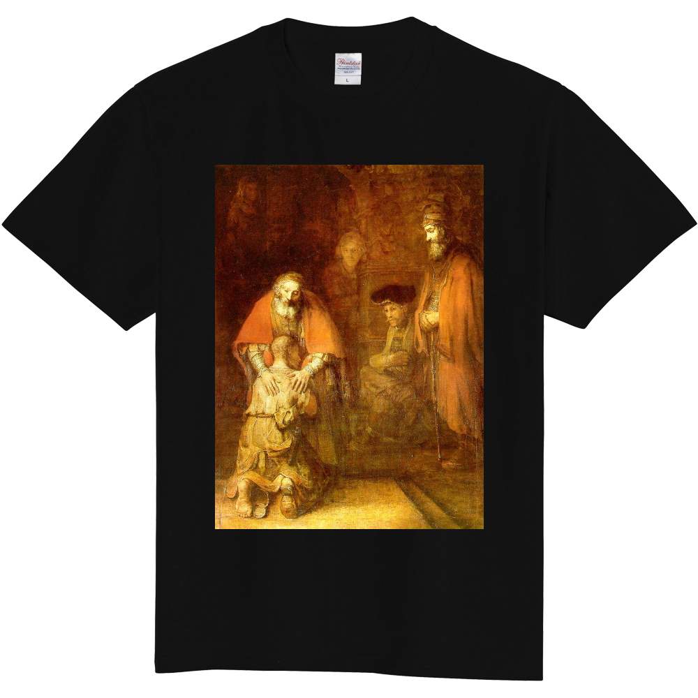 放蕩息子の帰還 レンブラント オリジナルtシャツを簡単自作 無料販売up T 最安値