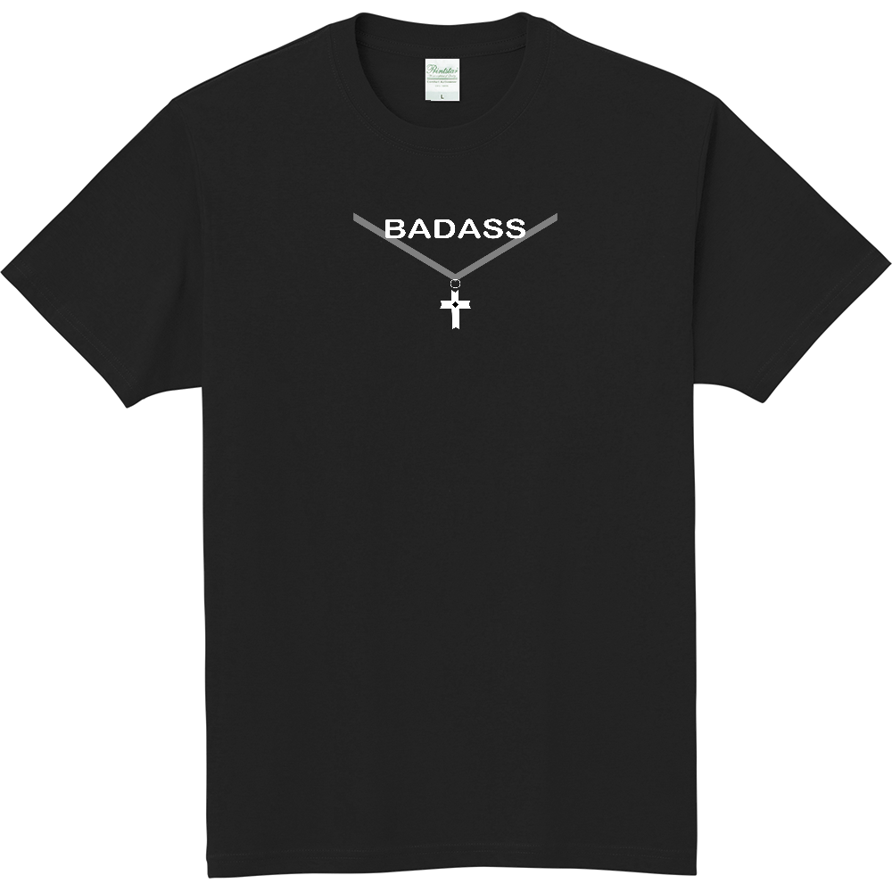 BADASS メンズ軽量Tシャツ 0070|オリジナルTシャツのUP-T