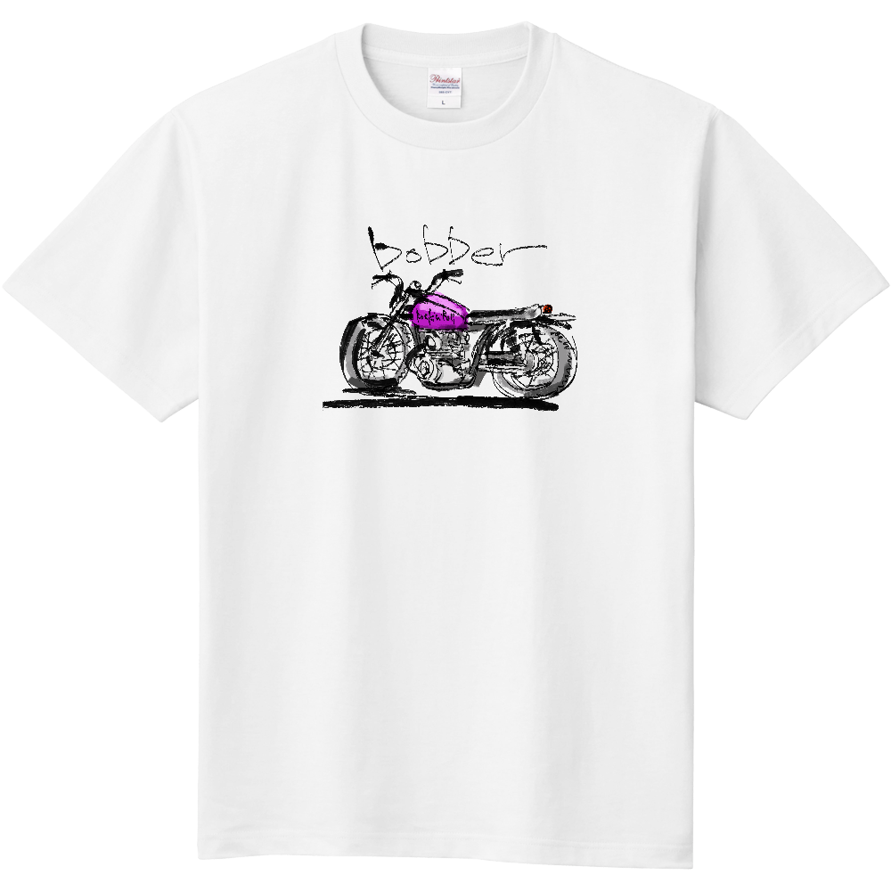 バイクイラスト オリジナルtシャツのup T