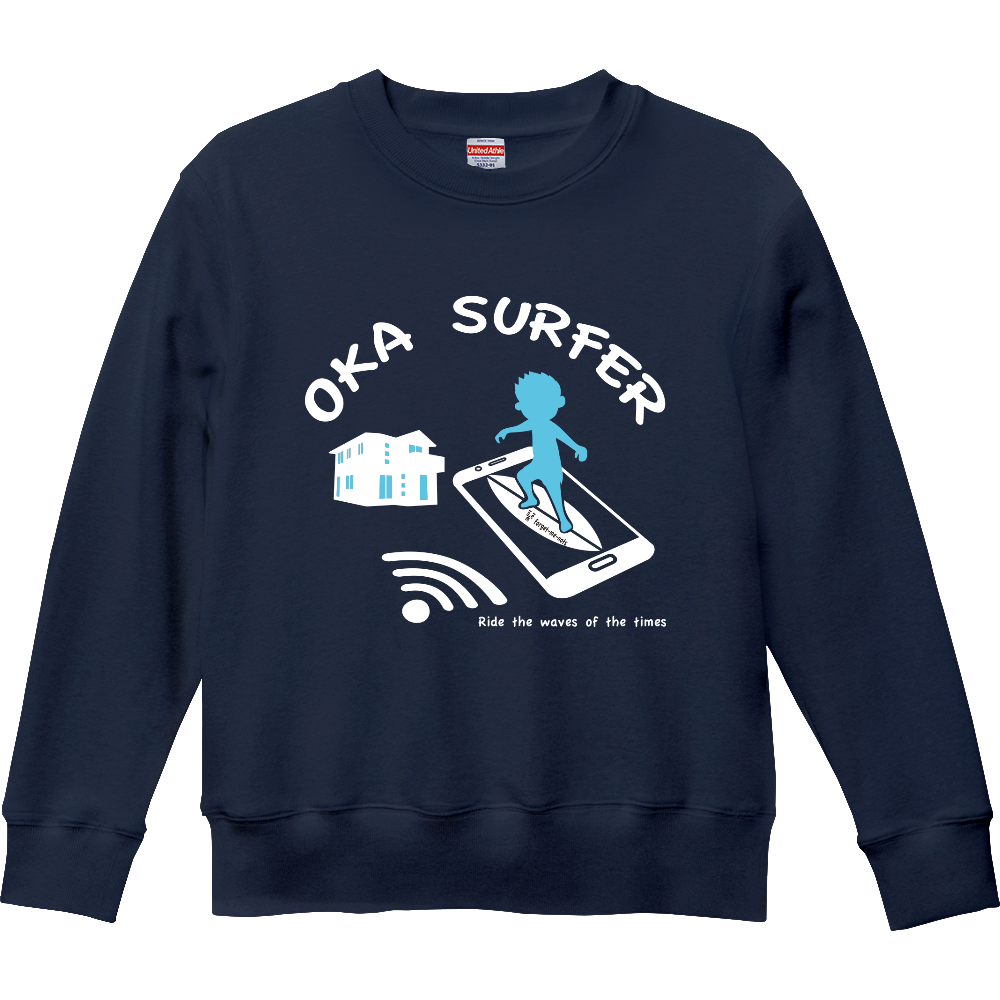 The OKA Surfer スウェット|オリジナルTシャツのUP-T