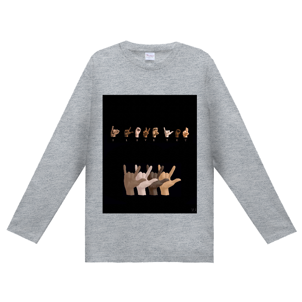 I Love You アメリカ手話tシャツ オリジナルtシャツを簡単自作 無料販売up T 最安値