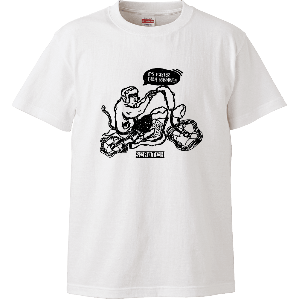 SCRATCHオリジナルTシャツ（ryuのハイクオリティーTシャツ）