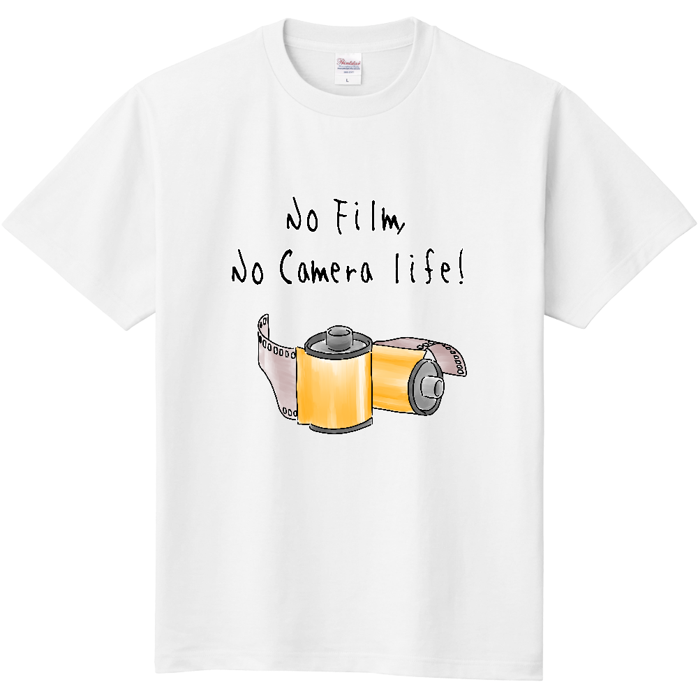 No film, No Camera life!-定番Ｔシャツ