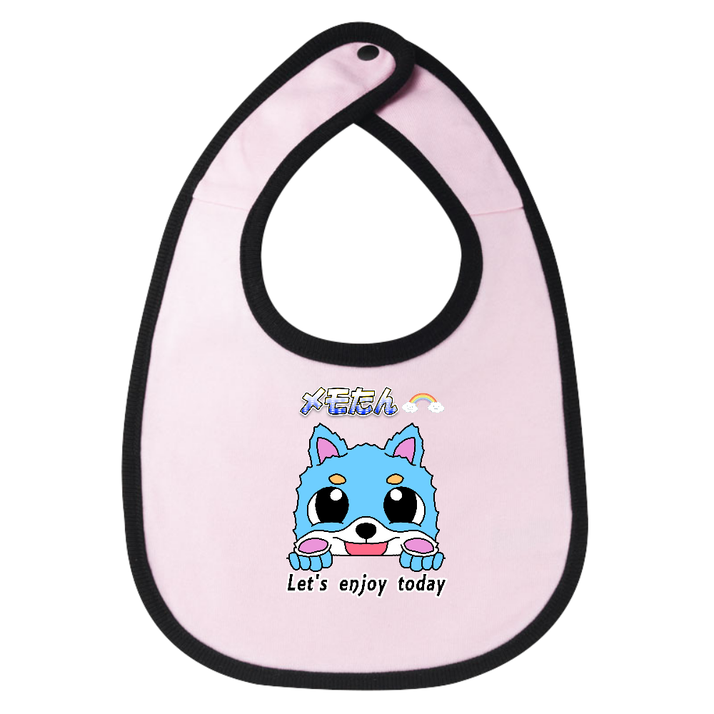 ベビー用品 スタイ ベビービブ ひょっこりメモたん カラー 全10色 よだれかけ ベビーエプロン ベビースタイ 赤ちゃん ジブリ トトロ お食事エプロン 前掛け ベビー ワンタッチ 出産祝い プレゼント オリジナルtシャツを簡単自作 無料販売up T 最安値