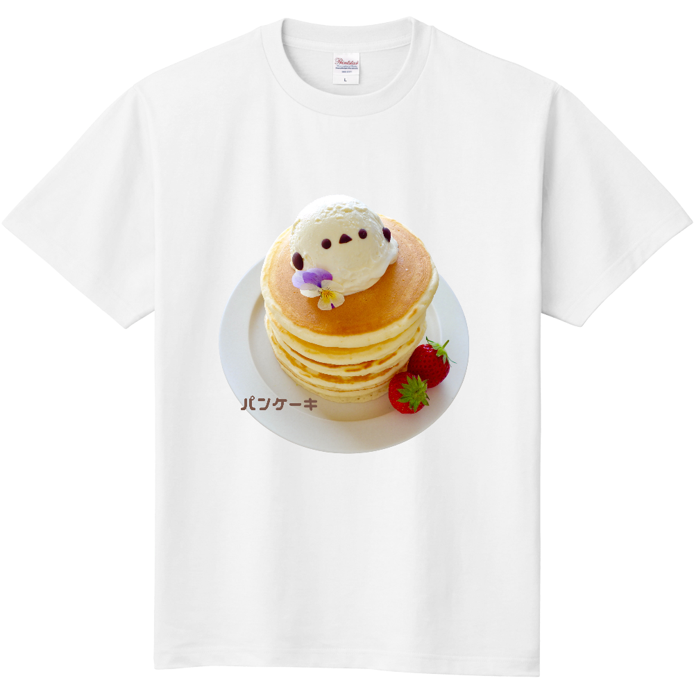 シマエナガパンケーキ オリジナルtシャツを簡単自作 無料販売up T 最安値