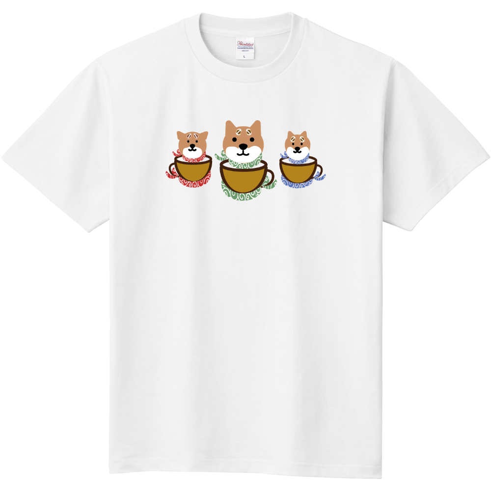 コーヒー豆しば オリジナルtシャツを簡単自作 無料販売up T 最安値