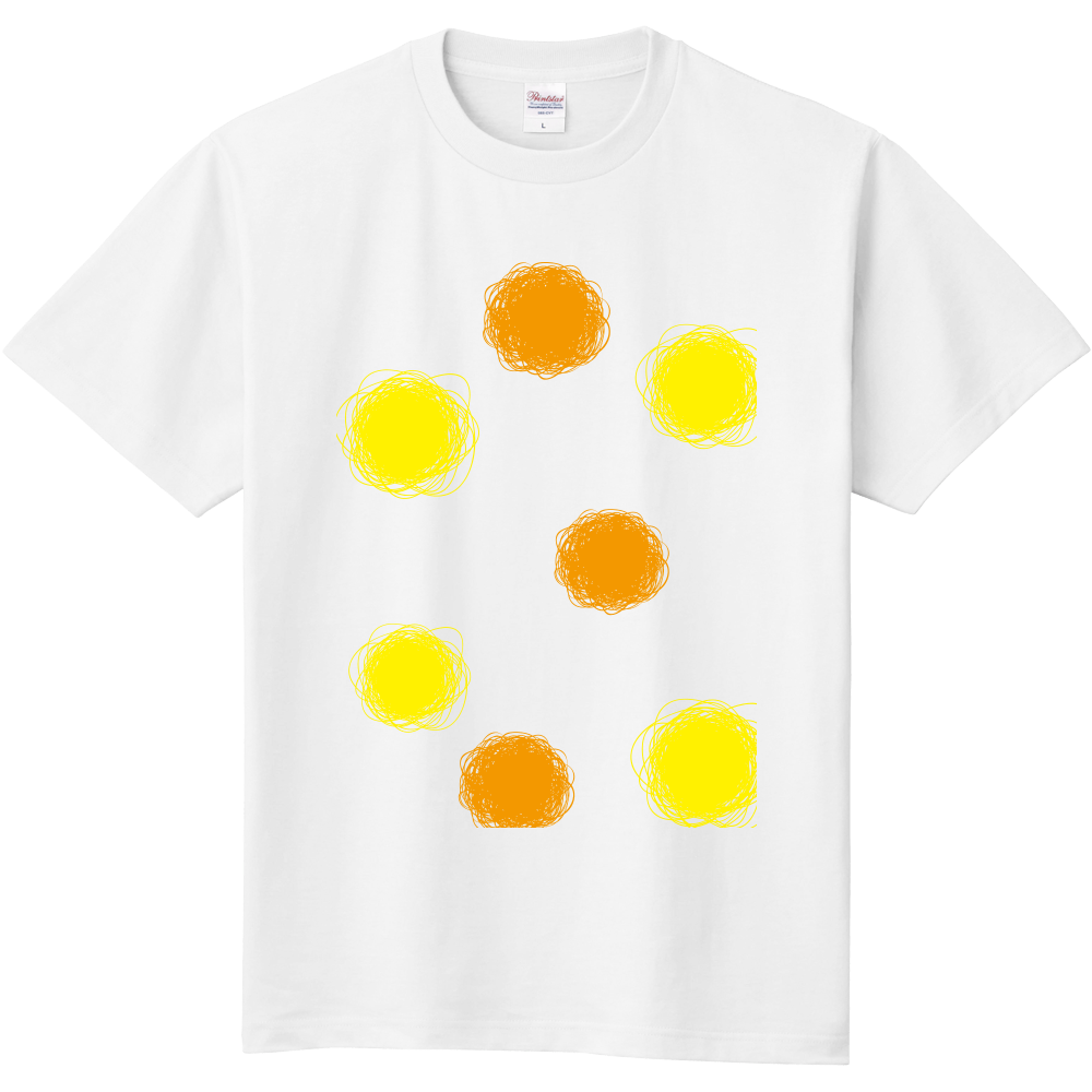 ドット柄Tシャツ|オリジナルTシャツのUP-T