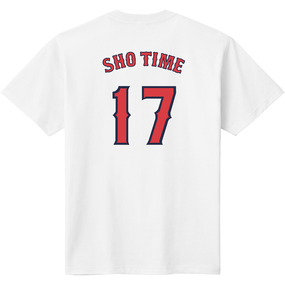17 Sho Time White オリジナルtシャツを簡単自作 無料販売up T 最安値