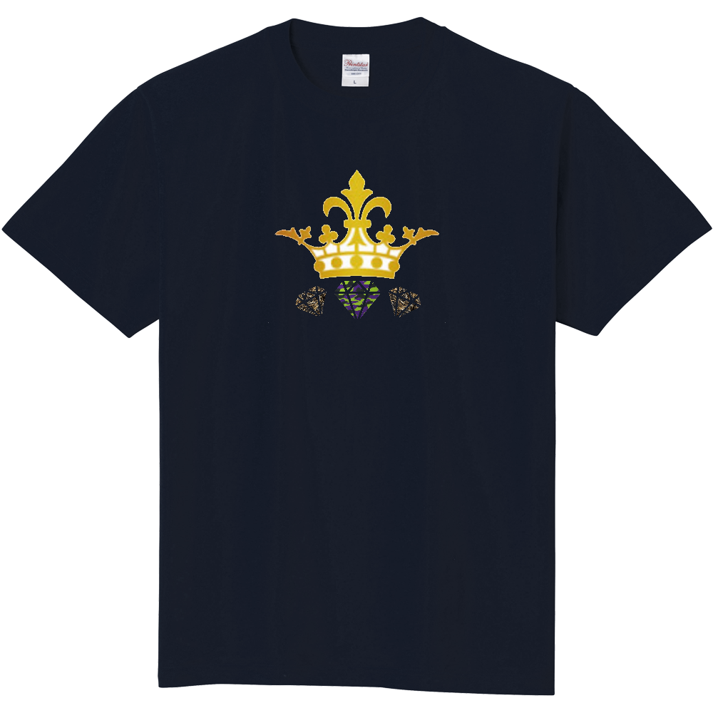 王冠とダイヤモンド オリジナルtシャツを簡単自作 無料販売up T 最安値