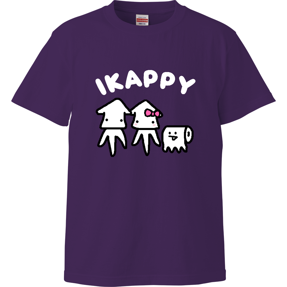 イカッピー商店Tシャツ2 ハイクオリティ|オリジナルTシャツのUP-T