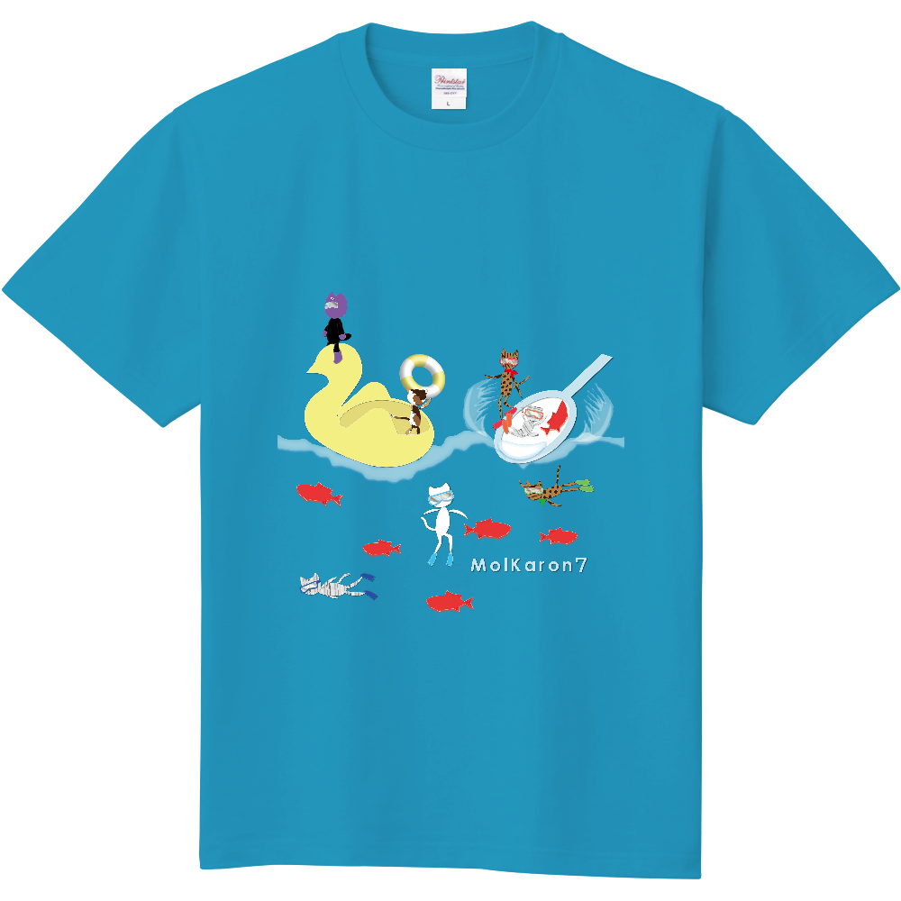 Molkaron７ 特別訓練 金魚すくい オリジナルtシャツを簡単自作 無料販売up T 最安値