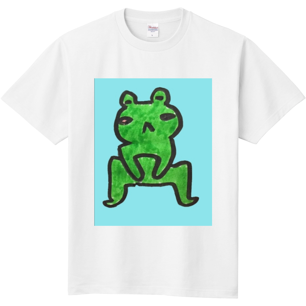 雨が苦手なカエル オリジナルtシャツを簡単自作 無料販売up T 最安値