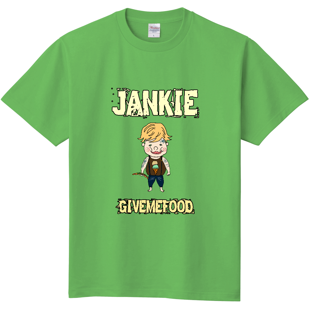 Jankie オリジナルtシャツを簡単自作 無料販売up T 最安値