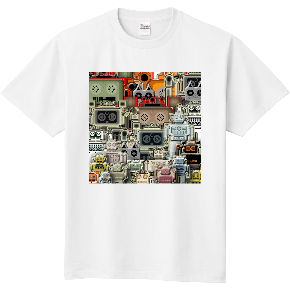 ロボットTシャツ　カラー