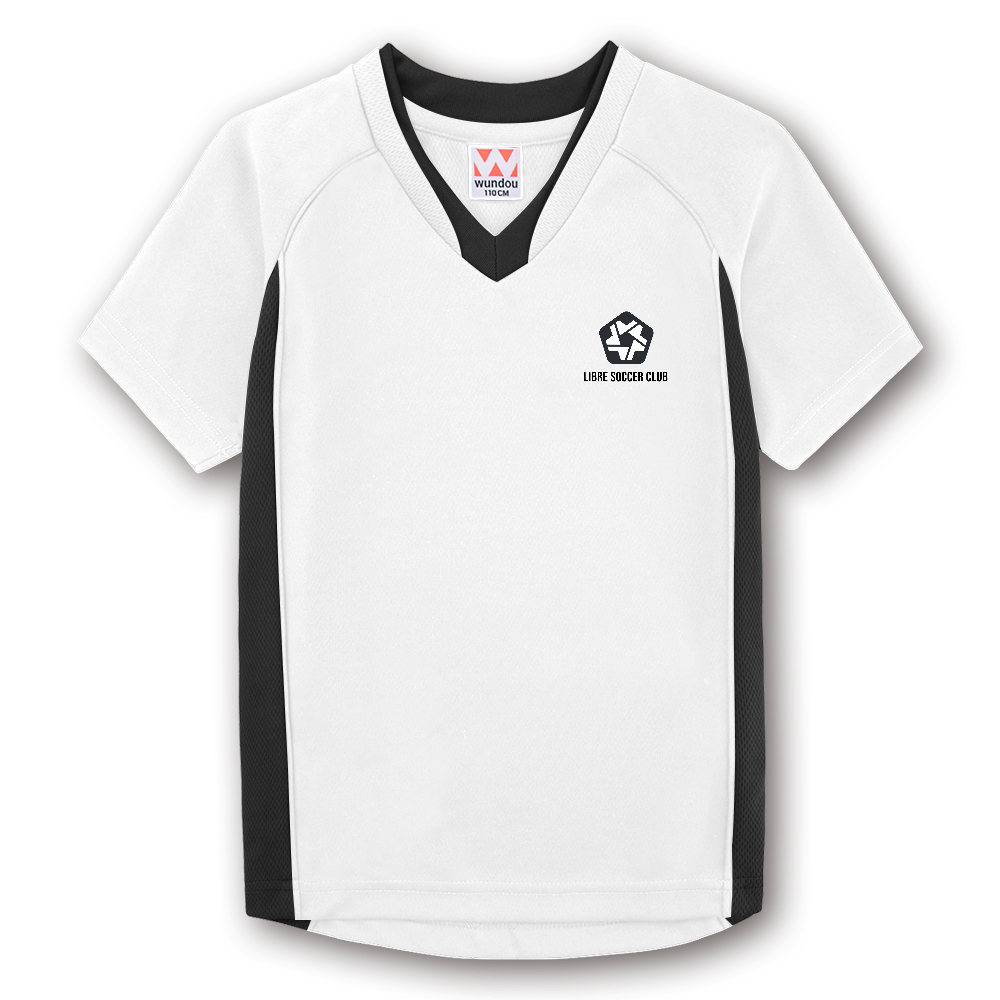 りーぶるサッカー部のオリジナルサッカーユニフォーム ホワイト オリジナルtシャツを簡単自作 無料販売up T 最安値
