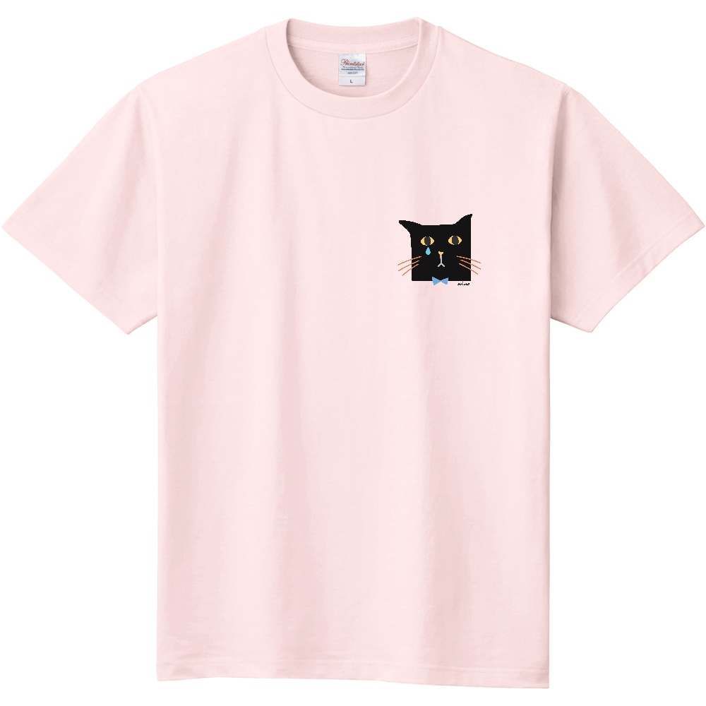 黒猫ノマのそりゃないぜ 1 ライトピンク オリジナルtシャツを簡単自作 無料販売up T 最安値