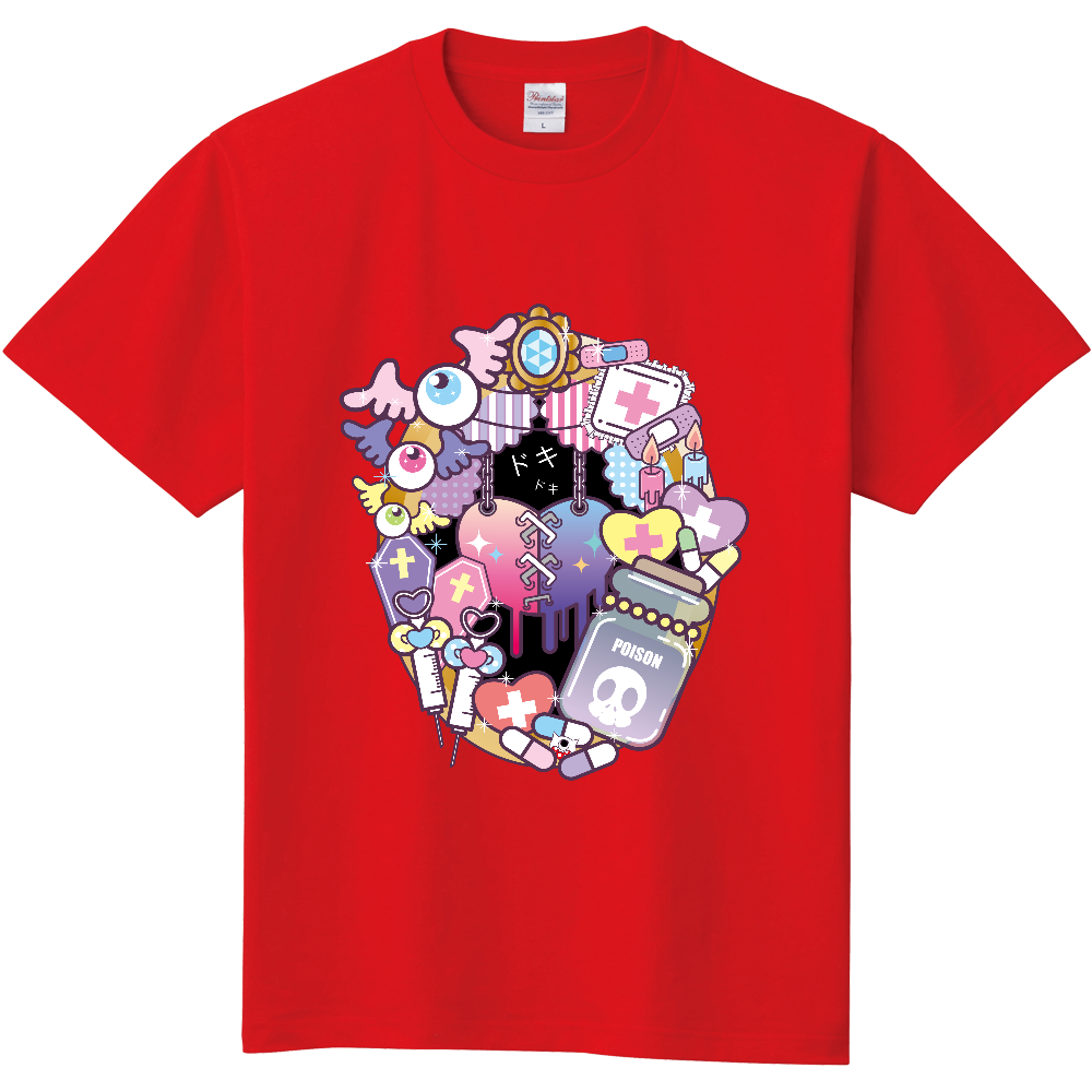 病みかわいい オリジナルtシャツを簡単自作 無料販売up T 最安値