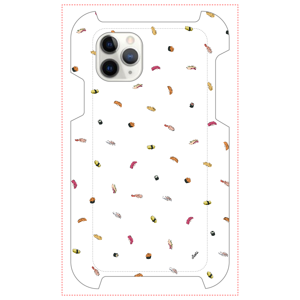 11 ProMAX|シンプル・スシ|パターン|スマートフォンケース Simple SUSHI | Pattern | Smartphone Case