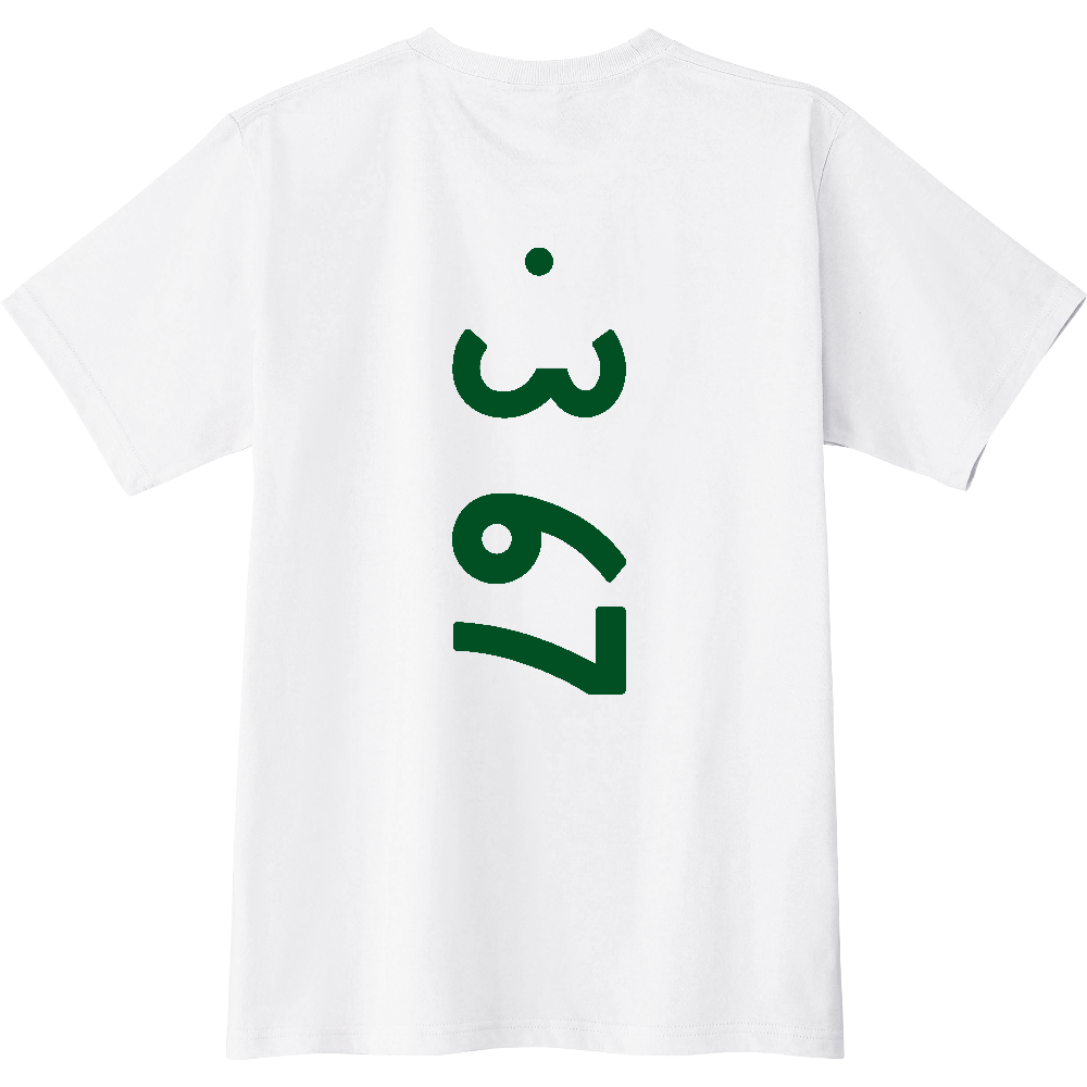 F0367 F 03-67 ナンバー 【送料無料】 背面プリント 0367 0367 ナンバー