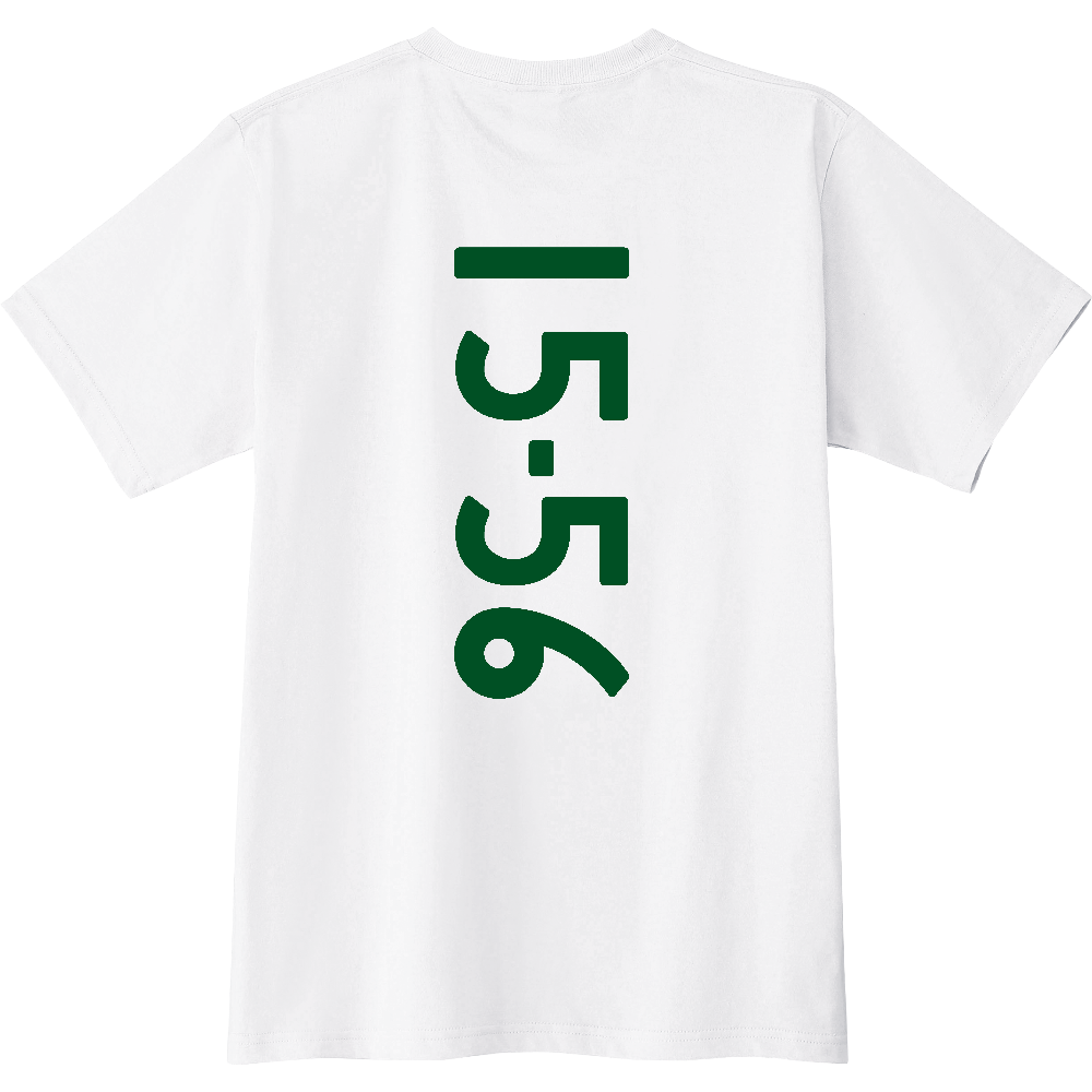 F1556 F 15-56 ナンバー 【送料無料】 背面プリント 1556 １５５６ ナンバー