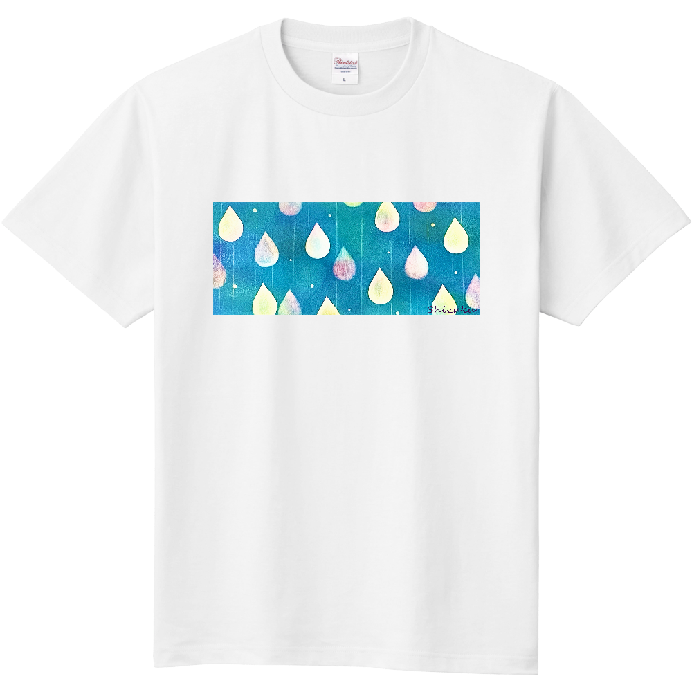 しずくTシャツ|オリジナルTシャツのUP-T