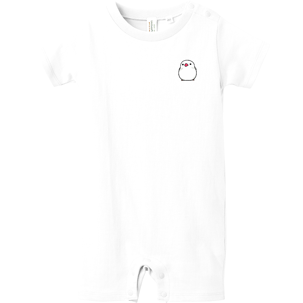 文鳥　ロンパース