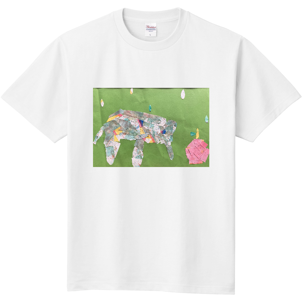 雨の日　ぞうさん|オリジナルTシャツのUP-T