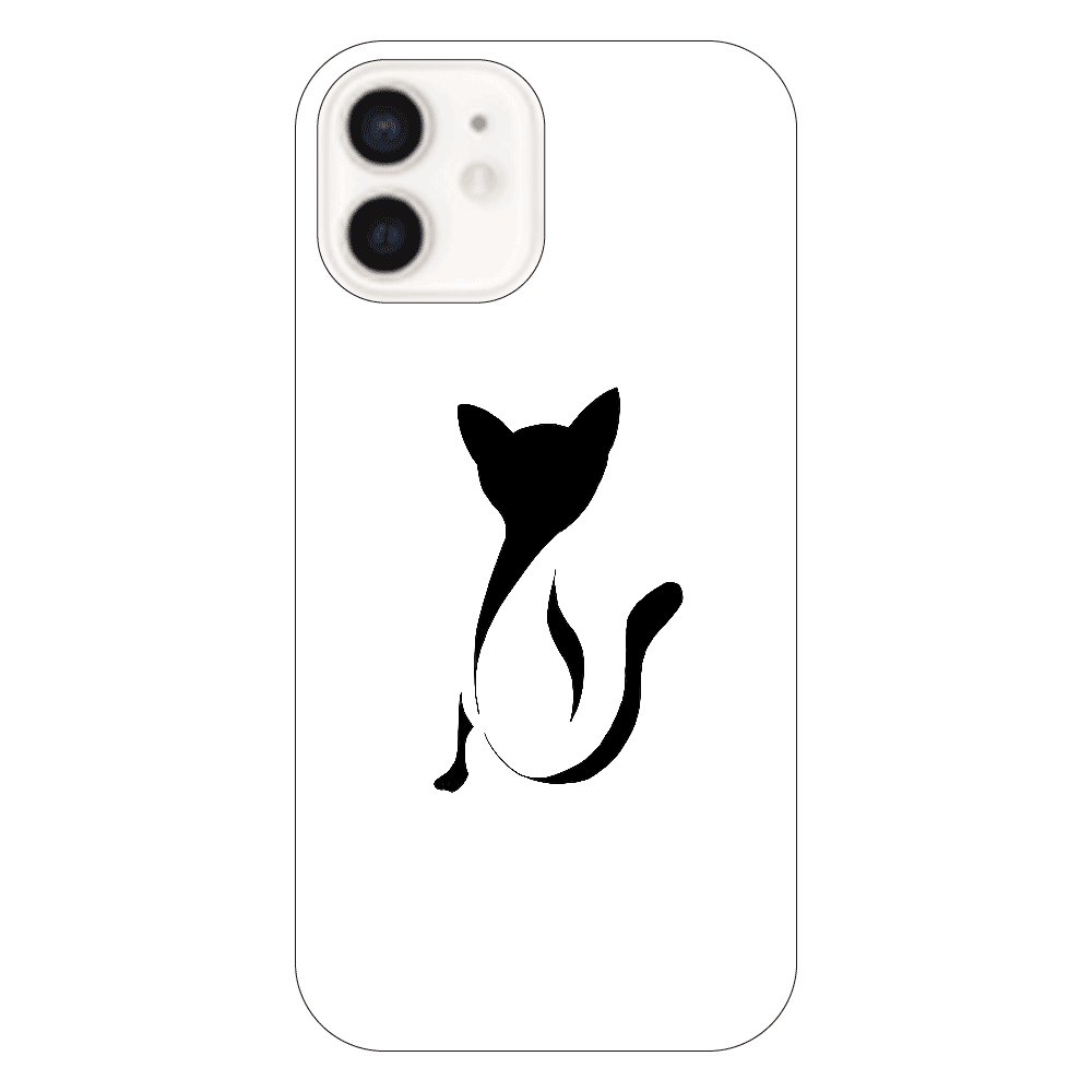 猫影-iPhone12 (白)