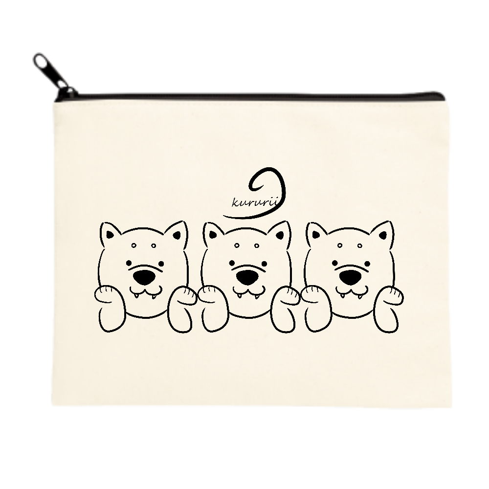 しば犬KururiiポーチM
