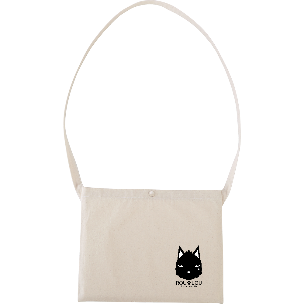 ROU LOUオリジナルサコッシュ　ナチュラル