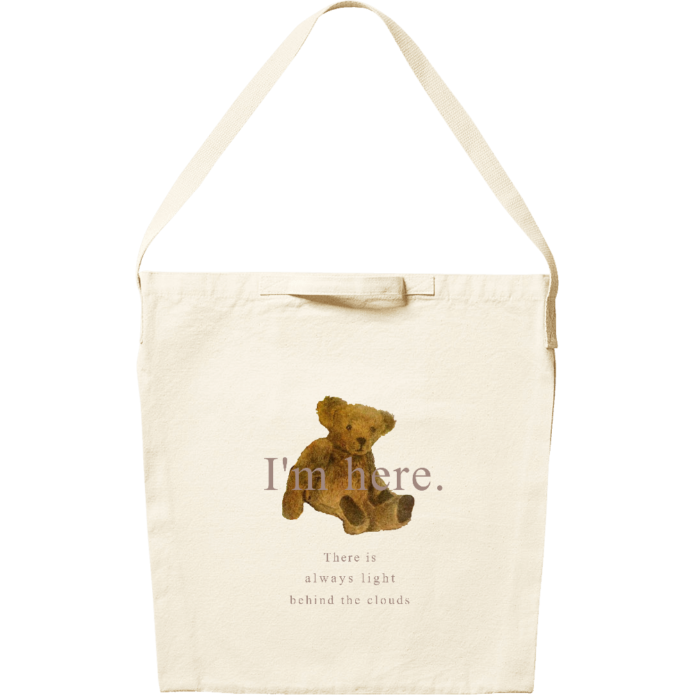 くまさんキャンバスショルダー