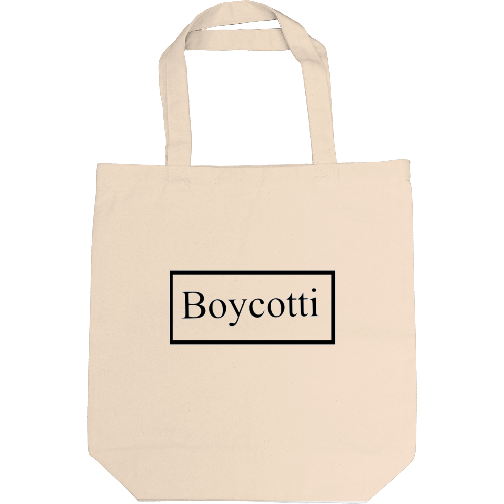 Boycottiキャンバストートバッグ