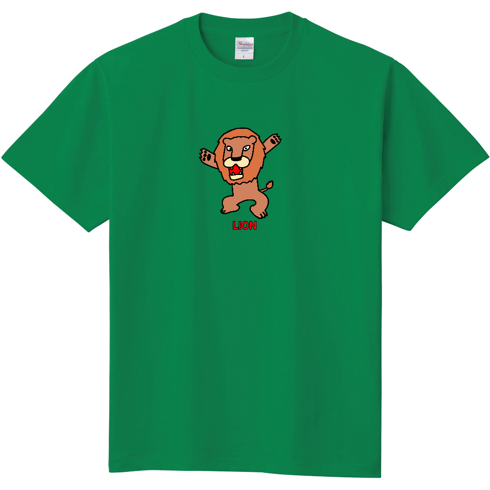 ライオンTシャツ|オリジナルTシャツのUP-T